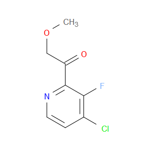 Ethanone, 1-(4-chloro-3-fluoro-2-pyridinyl)-2-methoxy-