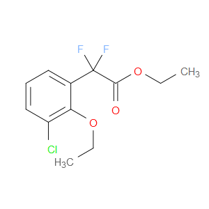 ethyl 2-(3-chloro-2-ethoxyphenyl)-2,2-difluoroacetate