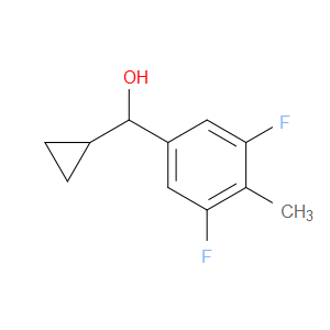 cyclopropyl(3,5-difluoro-4-methylphenyl)methanol