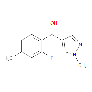 α-(2,3-Difluoro-4-methylphenyl)-1-methyl-1H-pyrazole-4-methanol