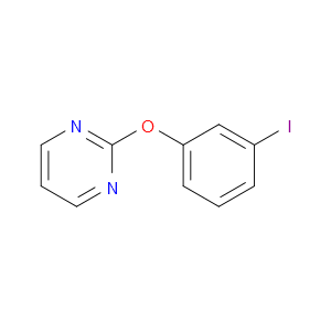 Pyrimidine, 2-(3-iodophenoxy)-