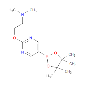 N,N-Dimethyl-2-[[5-(4,4,5,5-tetramethyl-1,3,2-dioxaborolan-2-yl)-2-pyrimidiny...