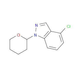 (-)-4-Chloro-1-(tetrahydro-2H-pyran-2-yl)-1H-indazole
