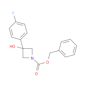 benzyl 3-(4-fluorophenyl)-3-hydroxyazetidine-1-carboxylate
