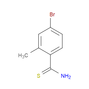 4-Bromo-2-methylbenzenecarbothioamide