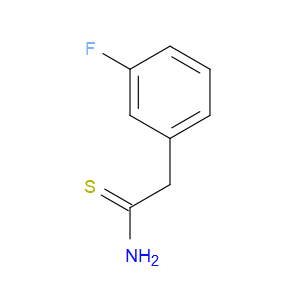 3-Fluorobenzeneethanethioamide
