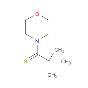 2,2-Dimethyl-1-(4-morpholinyl)-1-propanethione