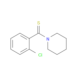 Methanethione, (2-chlorophenyl)-1-piperidinyl-