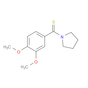 Methanethione, (3,4-dimethoxyphenyl)-1-pyrrolidinyl-
