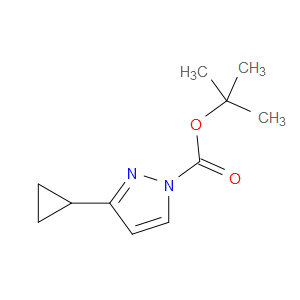 tert-butyl 3-cyclopropyl-1H-pyrazole-1-carboxylate