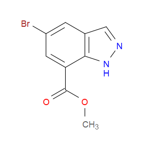 methyl 5-bromo-1H-indazole-7-carboxylate