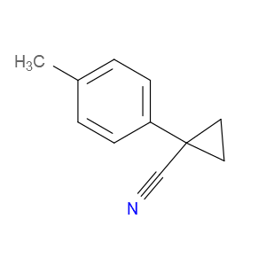 1-(4-Methylphenyl)cyclopropanecarbonitrile