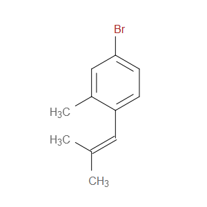 4-Bromo-2-methyl-1-(2-methyl-1-propen-1-yl)benzene