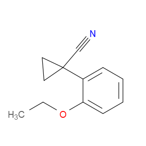 Cyclopropanecarbonitrile, 1-(2-ethoxyphenyl)-