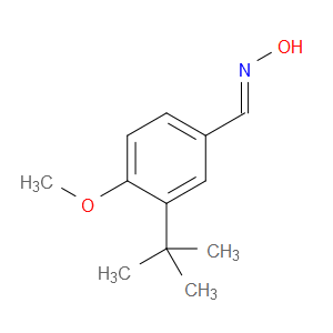 3-(tert-butyl)-4-methoxybenzaldehyde oxime
