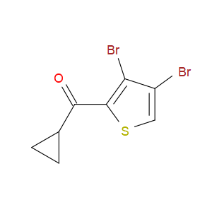 cyclopropyl(3,4-dibromothiophen-2-yl)methanone