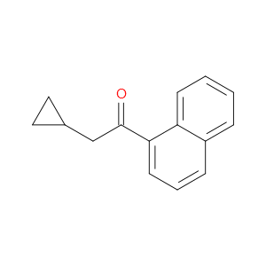 2-Cyclopropyl-1-(1-naphthalenyl)ethanone