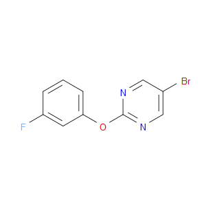 Pyrimidine, 5-bromo-2-(3-fluorophenoxy)-