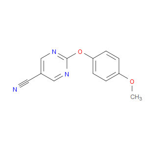 2-(4-Methoxyphenoxy)-5-pyrimidinecarbonitrile