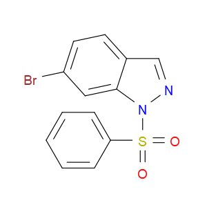 6-Bromo-1-(phenylsulfonyl)-1H-indazole