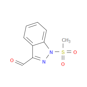 1H-Indazole-3-carboxaldehyde, 1-(methylsulfonyl)-