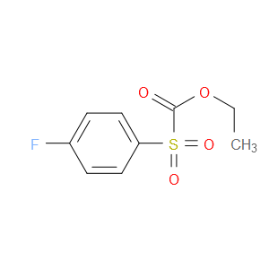 ethyl ((4-fluorophenyl)sulfonyl)methanoate
