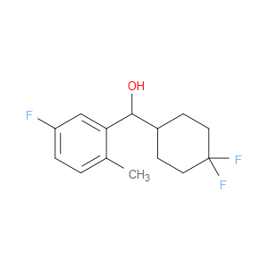 α-(4,4-Difluorocyclohexyl)-5-fluoro-2-methylbenzenemethanol
