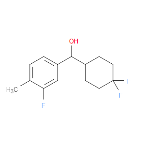 α-(4,4-Difluorocyclohexyl)-3-fluoro-4-methylbenzenemethanol