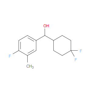 α-(4,4-Difluorocyclohexyl)-4-fluoro-3-methylbenzenemethanol