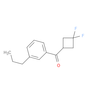 (3,3-Difluorocyclobutyl)(3-propylphenyl)methanone