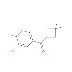 (3-Chloro-4-fluorophenyl)(3,3-difluorocyclobutyl)methanone