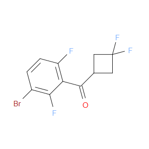 (3-Bromo-2,6-difluorophenyl)(3,3-difluorocyclobutyl)methanone