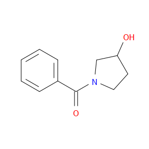 (3-Hydroxy-1-pyrrolidinyl)phenylmethanone