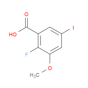 2-Fluoro-5-iodo-3-methoxybenzoic acid