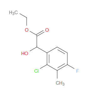 ethyl 2-(2-chloro-4-fluoro-3-methylphenyl)-2-hydroxyacetate