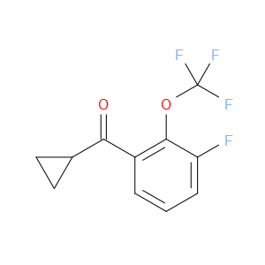 cyclopropyl(3-fluoro-2-(trifluoromethoxy)phenyl)methanone