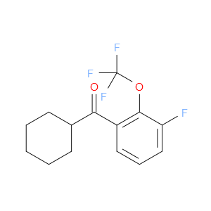 cyclohexyl(3-fluoro-2-(trifluoromethoxy)phenyl)methanone