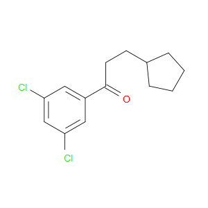 3-Cyclopentyl-1-(3,5-dichlorophenyl)-1-propanone
