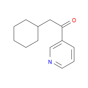 Ethanone, 2-cyclohexyl-1-(3-pyridinyl)-