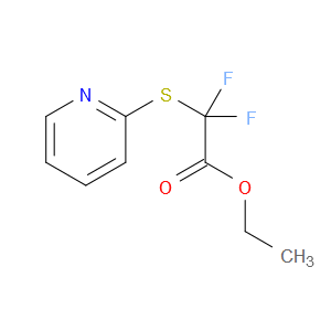 Ethyl 2,2-difluoro-2-(2-pyridinylthio)acetate