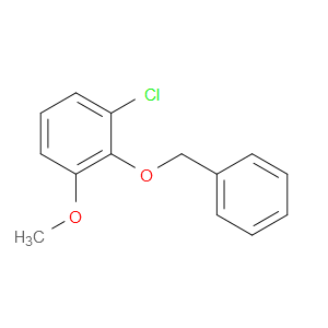 2-(benzyloxy)-1-chloro-3-methoxybenzene