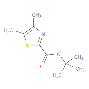 tert-butyl 4,5-dimethylthiazole-2-carboxylate