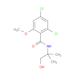 2,4-Dichloro-N-(2-hydroxy-1,1-dimethylethyl)-6-methoxybenzamide