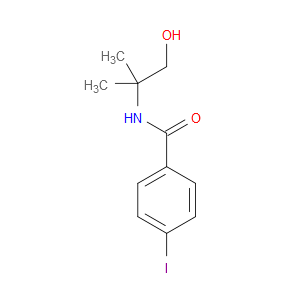 N-(2-Hydroxy-1,1-dimethylethyl)-4-iodobenzamide