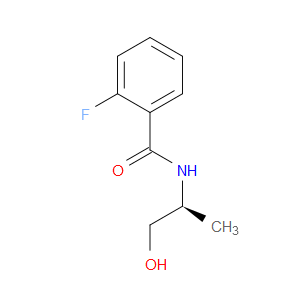 Benzamide, 2-fluoro-N-(2-hydroxy-1-methylethyl)-, (S)-