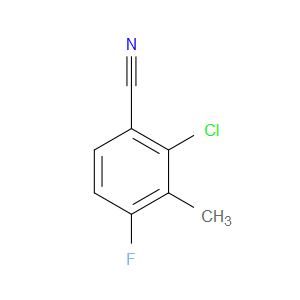 2-chloro-4-fluoro-3-methylbenzonitrile