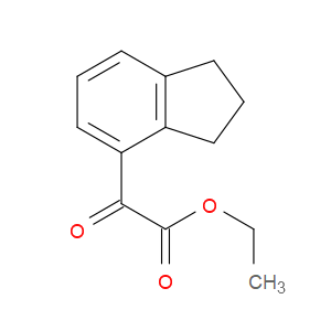 Ethyl 2,3-dihydro-α-oxo-1H-indene-4-acetate