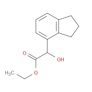 Ethyl 2,3-dihydro-α-hydroxy-1H-indene-4-acetate