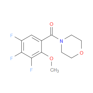 morpholino(3,4,5-trifluoro-2-methoxyphenyl)methanone