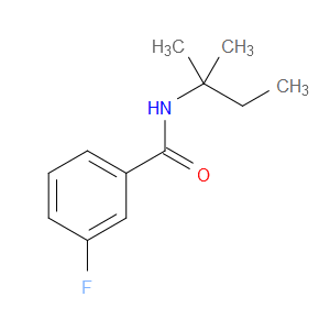 N-(1,1-Dimethylpropyl)-3-fluorobenzamide